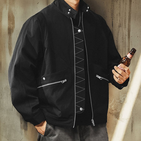 Modern Utility Zip Jacket P1821